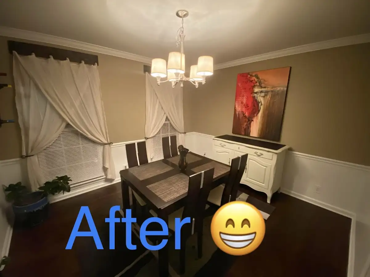 Professional dining room restoration after water damage in Cleveland